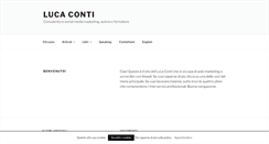 Desktop Screenshot of lucaconti.it